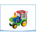 Игрушки грузовик Вставить карточку машинного обучения образовательные игрушки с учебой, тест, музыка, функция повтора